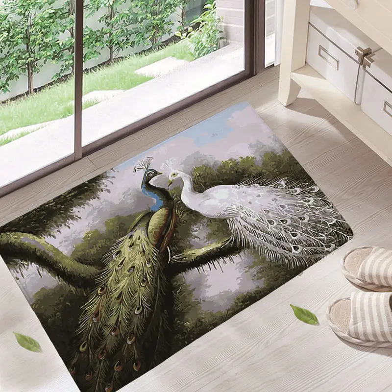 Коврики для крытого крыльца животные кухня пол/дверь коврики прекрасный рисунок