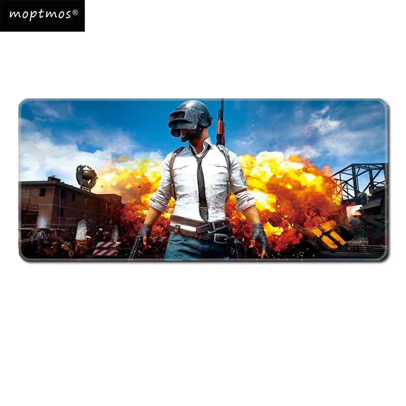 Игровой коврик для мыши Playerunknown's Battlegrounds PUBG 900*400 мм мягкий резиновый скоростной