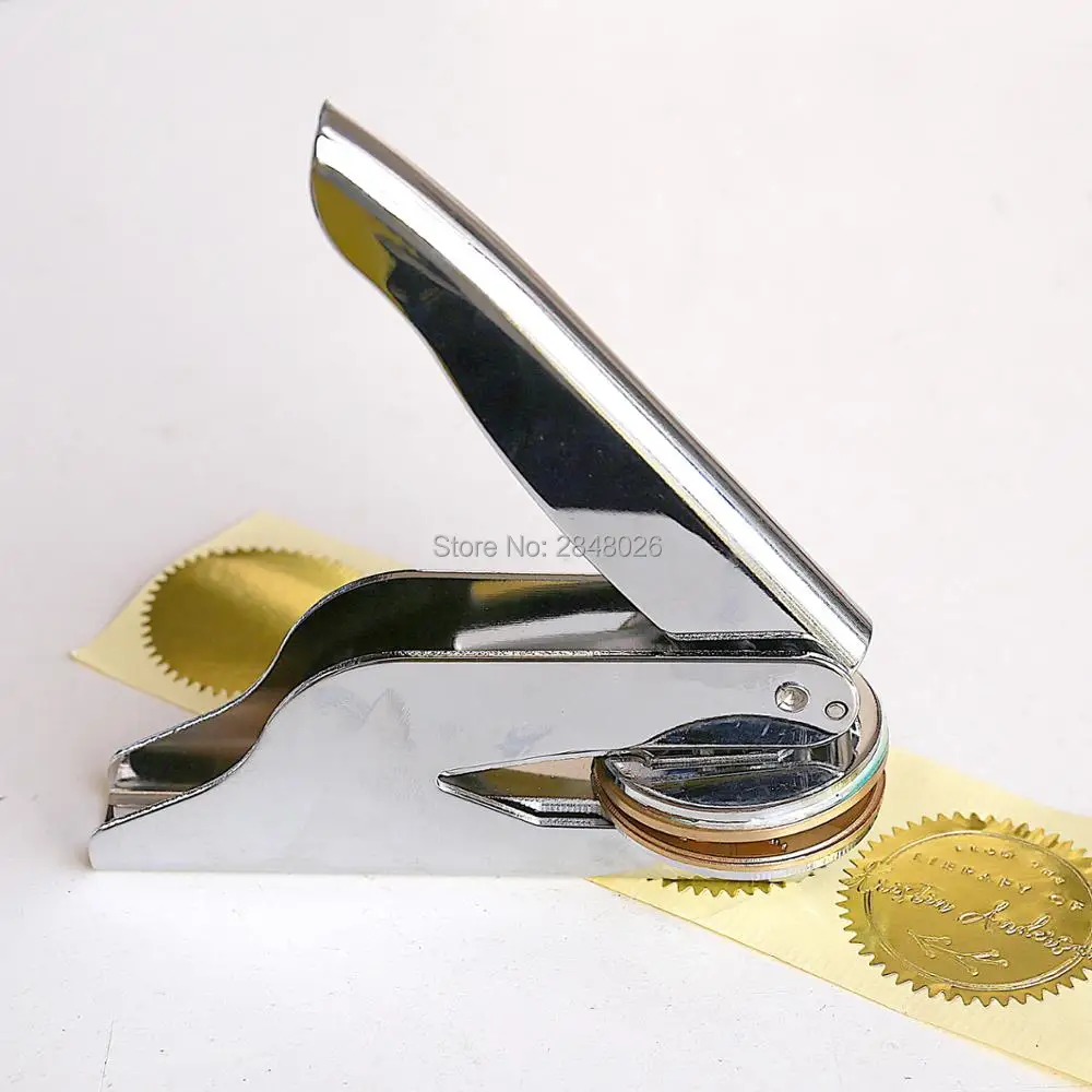 Тисненый штамп на заказ индивидуальное тиснение стальное свадьбу печать