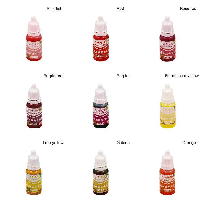 Жидкая перламутровая краска для уф смолы высокой концентрации пигмент