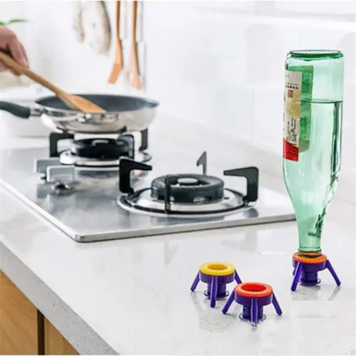 6 шт спрячьте бутылка Кепки Стенд Комплект держатель для пластиковой бутылки