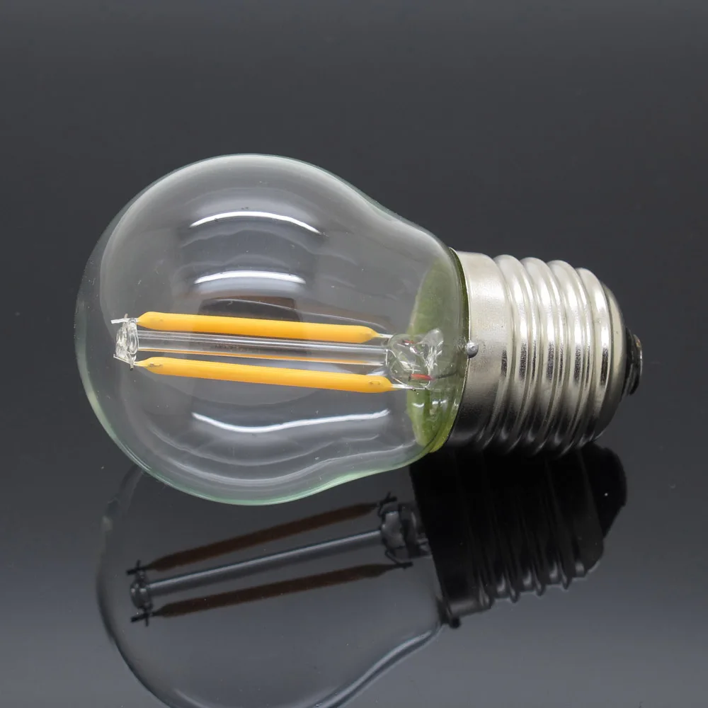 E27 220 V-240 V Edison стеклянная лампа с нитью накаливания 4W 8W 12W 16W светодиодный светильник люстра одинаковые лампы накаливания освещение Холодный/теплый белый