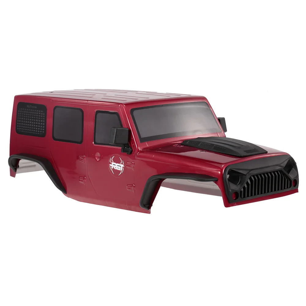1:10 RC корпус автомобиля для 1/10 RGT 86100 HSP HPI Traxxas Redcat RC4WD Tamiya Jeep Wrangler гусеничный
