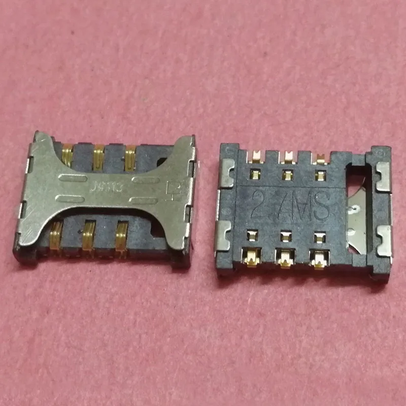 2 шт. разъем для держателя лотка чтения sim карт samsung Galaxy On5 G5500 G5520 G5510 G5700 J5 prime G7200 J100 J1