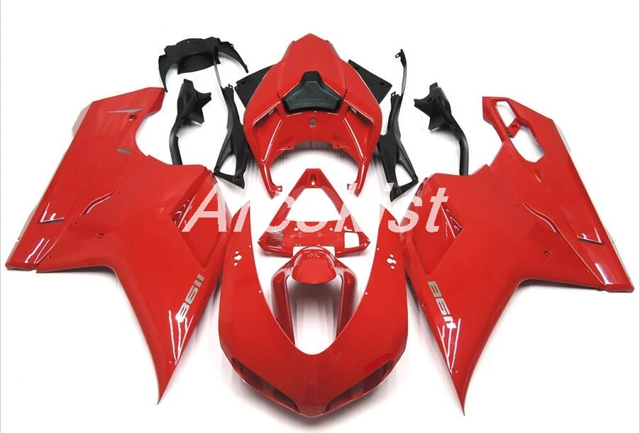 

Новый комплект обтекателей для литьевой пресс-формы ABS для Ducati 848 1098 1198 1198s 2007 - 2012 полный комплект обтекателей под заказ бесплатно глянцевый ...