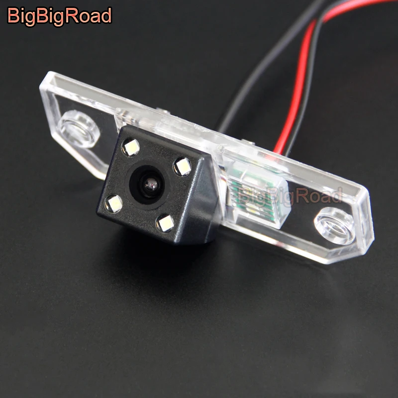 BigBigRoad для Ford Focus Sedan 2 3 2008 2009 2010 2011 2012 C Max Mondeo камера заднего вида парковки CCD|Камеры
