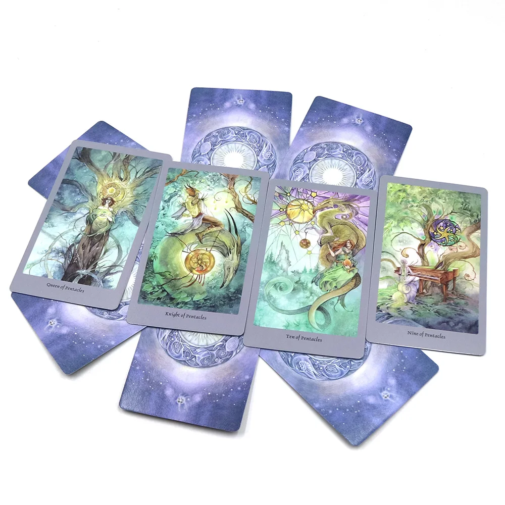 Полный английский shadowscapes Таро карты читать будущее колода карточная игра