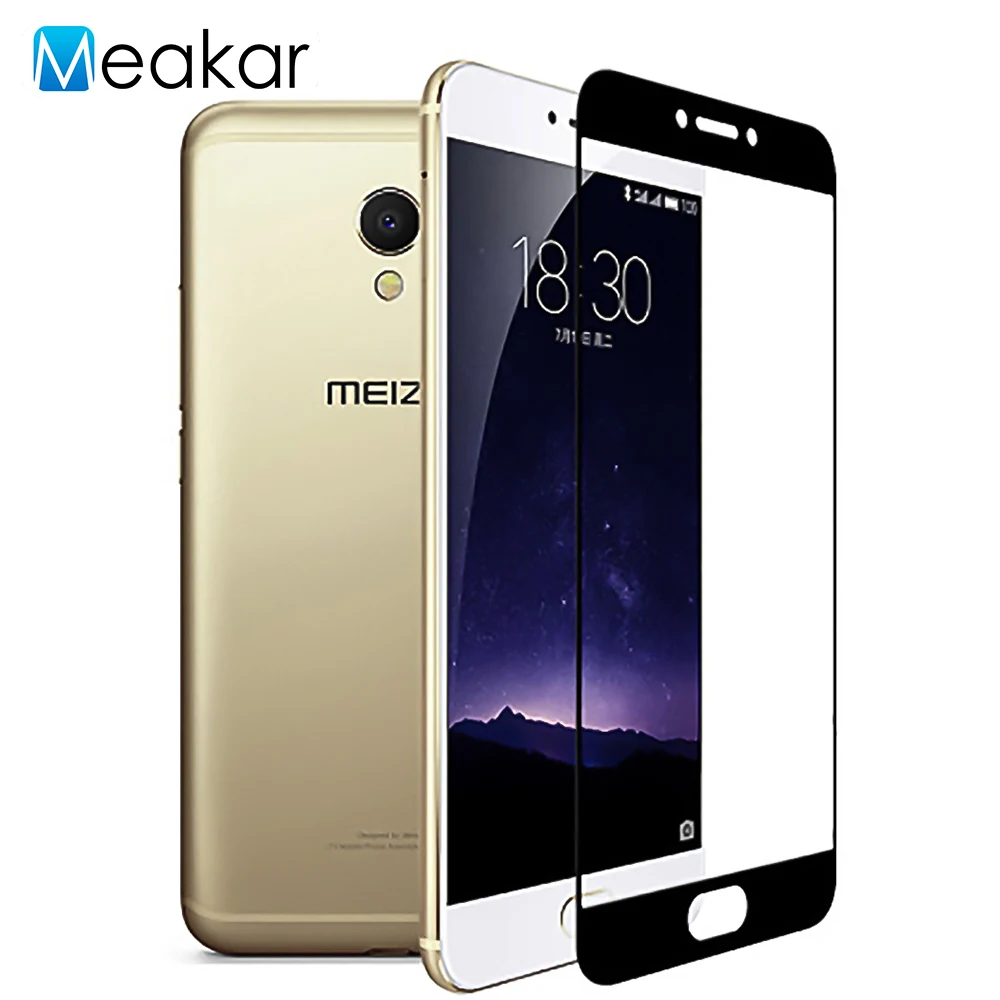 9H 2.5D полное покрытие 5 для Meizu Mx6 закаленное зеркальное телефона Mx 6 | Мобильные