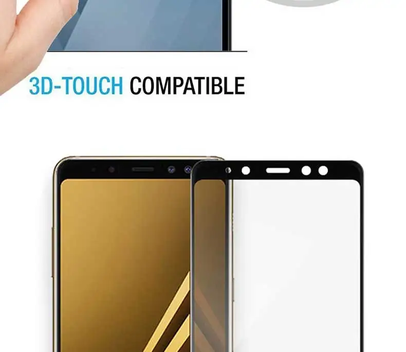 Закаленное стекло для samsung Galaxy A6 A8 A6Plus A8Plus A8 A6 Plus Защитная пленка для экрана