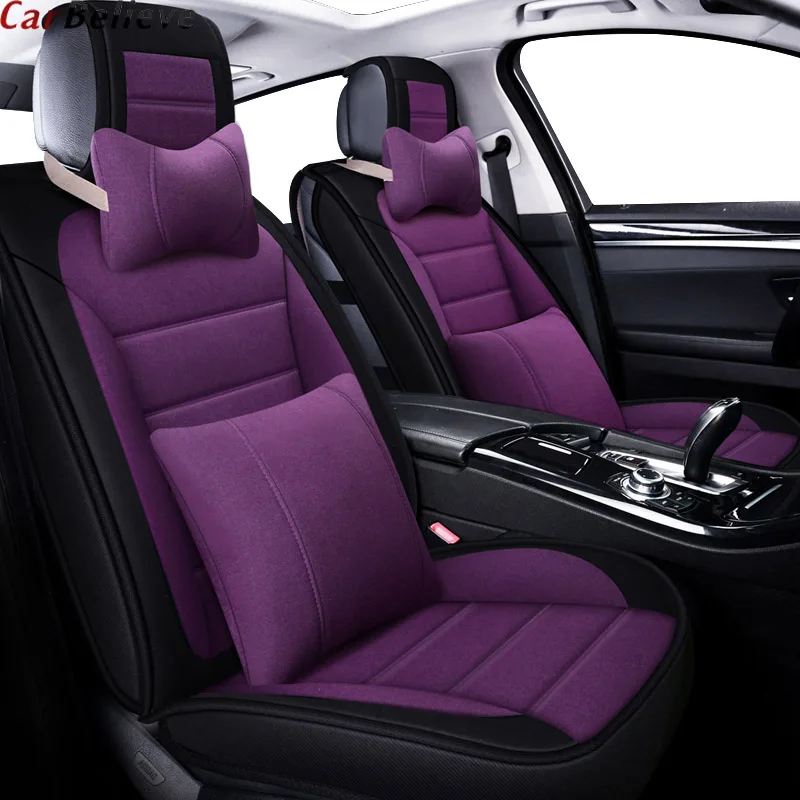 Автомобильный чехол для Toyota corolla chr auris wish aygo prius avensis camry 40 50 аксессуары чехлы для сидений автомобиля - Название цвета: Color 12
