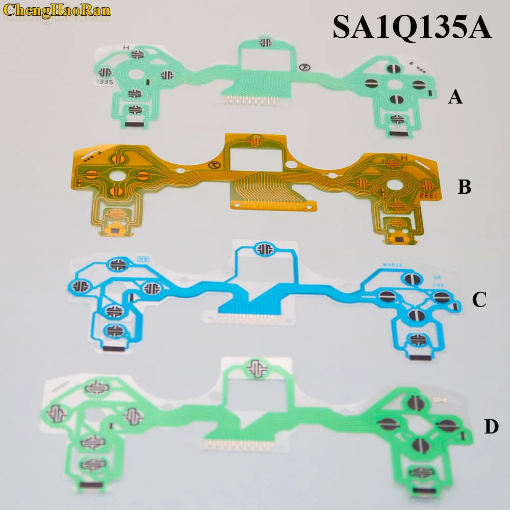 JDS JDM 030 040 SA1Q160A 159A 113A 135A 194A 222A для PS3 PS4 Dualshock Pro slim проводящая пленка для контроллера пленка для клавиатуры гибкий кабель