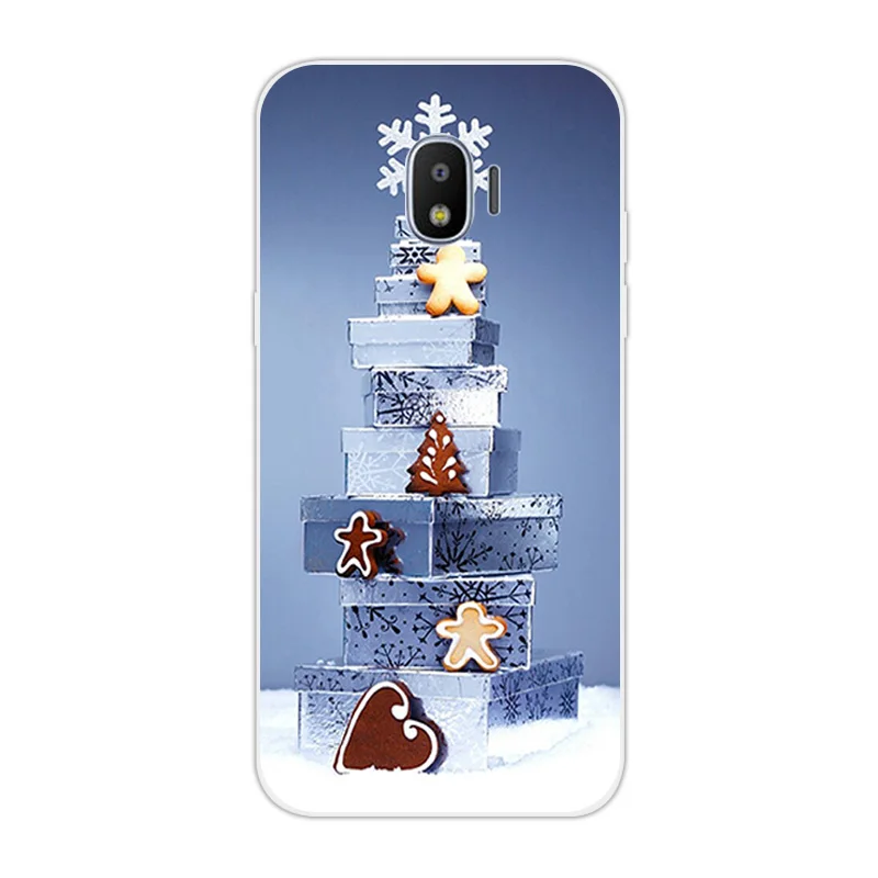 Мягкий силиконовый чехол из ТПУ для Samsung Galaxy J2 Pro 2018/SM-J250F 5 0 дюйма 2018 с Рождеством |