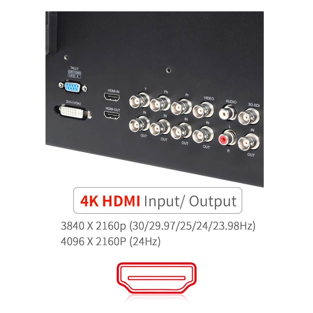 SEETEC P173-9HSD-CO 17 3 &quotLive Director Monitor с 4K HDMI 3G SDI YPbPr Видео Аудио вход HD 1920x1080 экран |