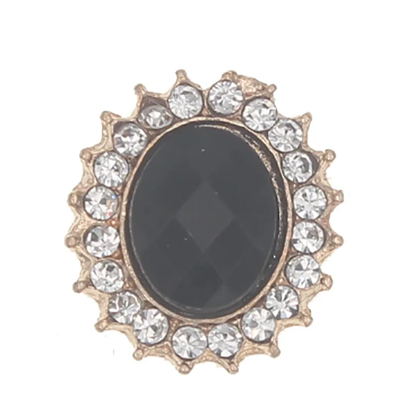 Black acryl stone Стразы, акриловые Кнопки для украшения, декоративная одежда для дома, ручная работа, украшение для альбома, аксессуары, Botoes Decorativos - Цвет: Black acryl stone