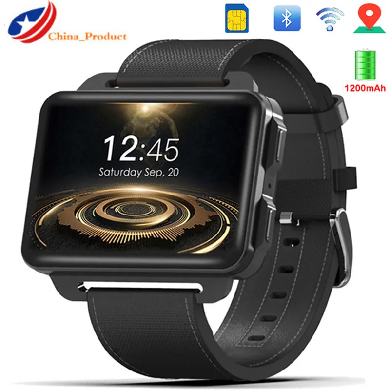 Умные часы DM99 Android 5 1 ОС 3G сеть Гб + 16 Встроенный GPS WIFI BT4.0 1.3MP камера 2 дюймов IPS экран