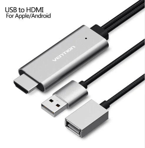 CEK Vention 8-контактный HDMI конвертер 1080P HDMI кабель для iPhone X XS 8 Plus IOS поддержка HDTV цифровой адаптер для Ligntning в HDMI - Цвет: CEK