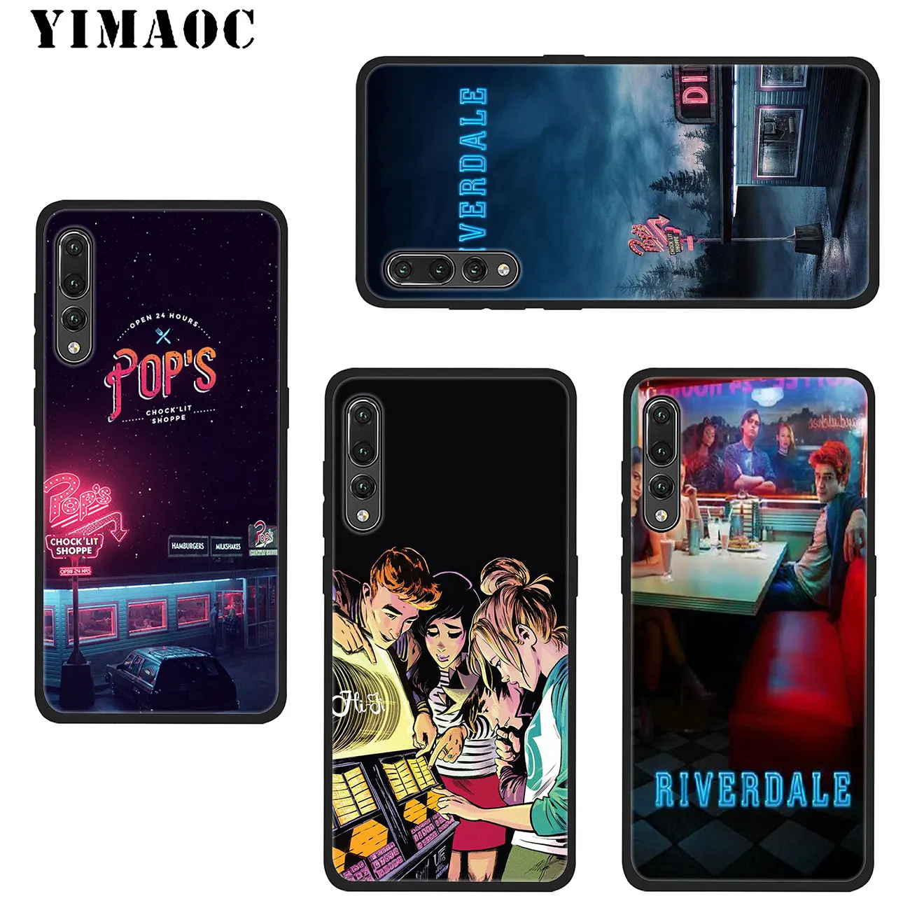 Мягкий силиконовый чехол YIMAOC Riverdale South Side Serpents для Huawei Honor 20 Pro 8C 8X 8 9 9X 10 Lite 7X 7A