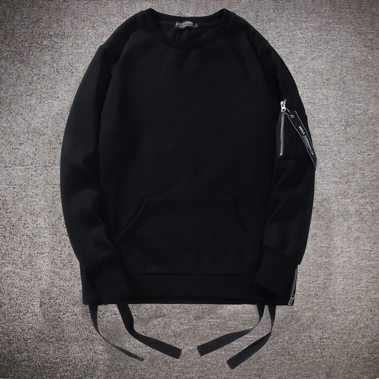 

KALUREN Loose plus size fat size men Sweatshirts 2xl-8xl big size o-neck hip-hop long-sleeve female sweatshirt hiphop zipper