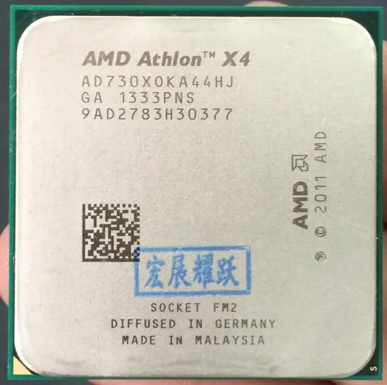 Компьютер AMD Athlon X4 730 730X FM2 четырехъядерный процессор 100% рабочий процессор|amd athlon