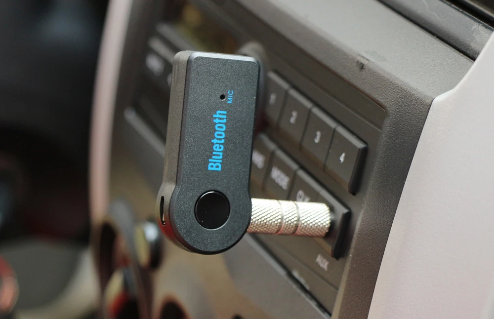 Handfree Автомобильный Bluetooth музыкальный приемник Универсальный 3,5 мм потоковый A2DP беспроводной авто AUX аудио адаптер с микрофоном для телефона MP3