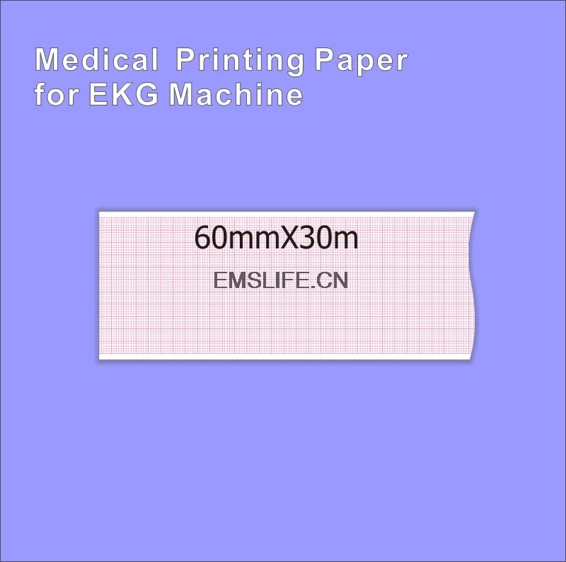 Медицинская термобумага 60 мм * 30 м для эсtaote EKG machine |