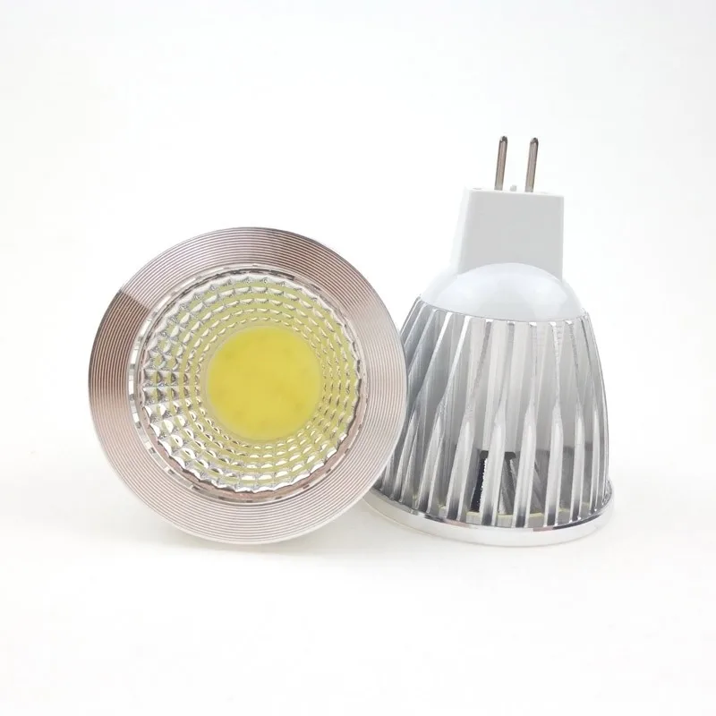 

12V LED MR16 COB Spot Light Bulb 3W 5W Bayonet Fittings Cabinet Down Lamp Spotlight Ampoule Warm white Cold white Energy Saving