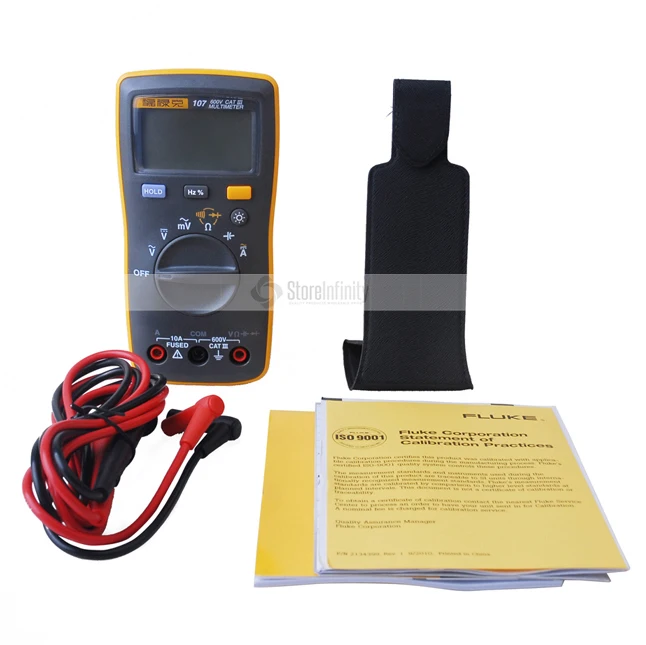 Портативный цифровой мультиметр Fluke 107 AC/DC|fluke 107|digital multimeterhandheld digital multimeter |