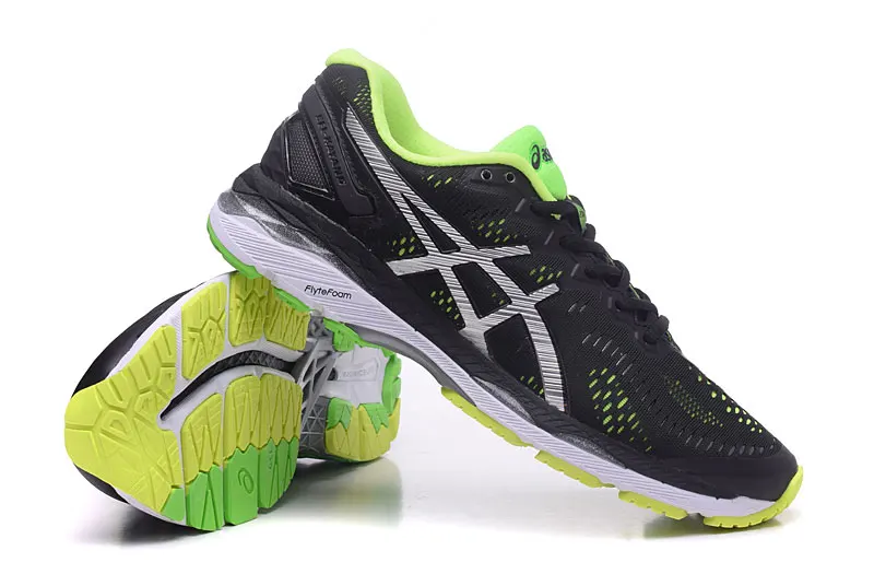 Оригинальные ASICS GEL-KAYANO 23 ночного бега Спортивная Мужская обувь Размер 40,5-45 спортивная обувь, ботинки для бега кроссовки