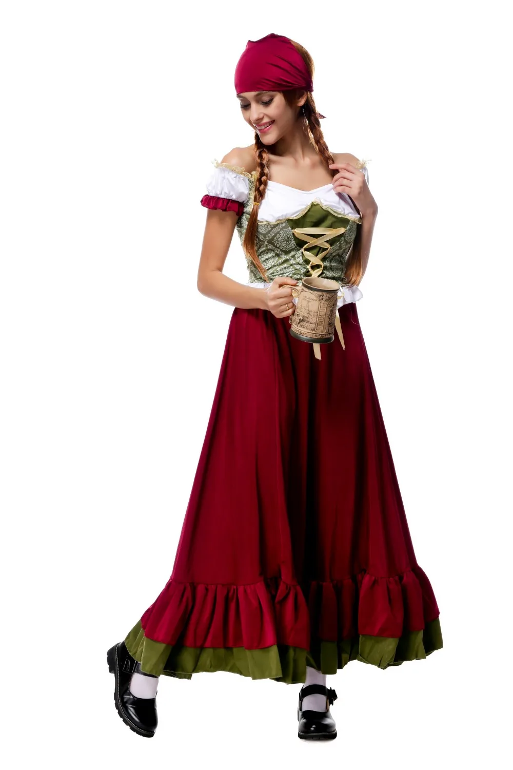 Женский костюм Октоберфест женский Германии для взрослых карнавальный нарядное