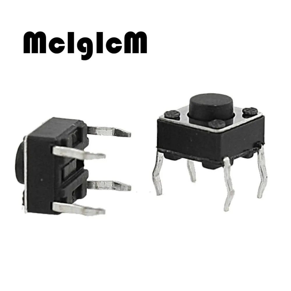 

Button Push Switch 6x6x4.3MM 4 PIN Tactile Momentary DIP Micro Switch