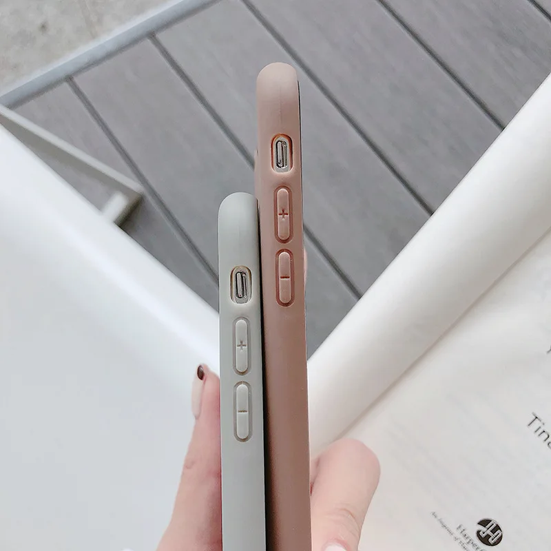 Мягкий матовый чехол из ТПУ конфетный цвет для Xiaomi mi A3 A2 A1 Lite 5X6X8 9 SE CC9E 9T x 2S Max 3
