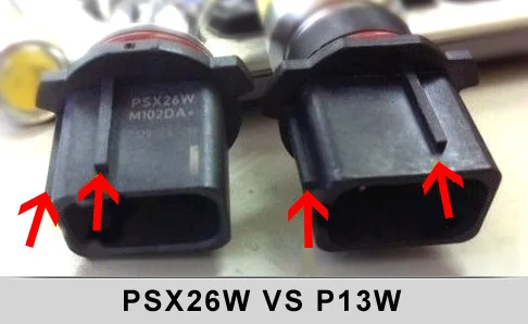 2 шт. высокое Мощность белый P13W PSX26W 30 Вт/50 Вт/80 Вт светодиодный лампы для Mazda CX-5
