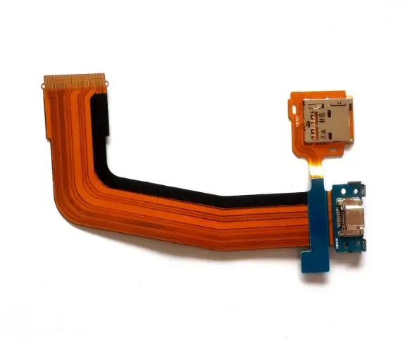 Новая Оригинальная для Samsung Galaxy Tab S 10 5 T800 USB зарядное устройство Flex + LCD Sim Card Reader и