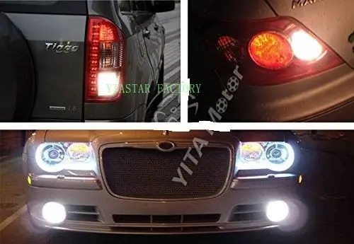 Yiastar 10 шт. 3156 автомобильный светильник источник 27 SMD 5050 чипы P27/7 Вт led высокой