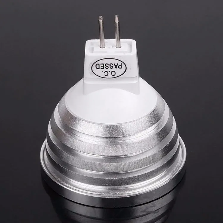 E27 E14 GU10 MR16 затемнения Цвет Chaging RGB прожектор 5 Вт Светодиодный прожектор лампы шаровая лампочка с дистанционным управлением Управление 110-240 V+ 12 v