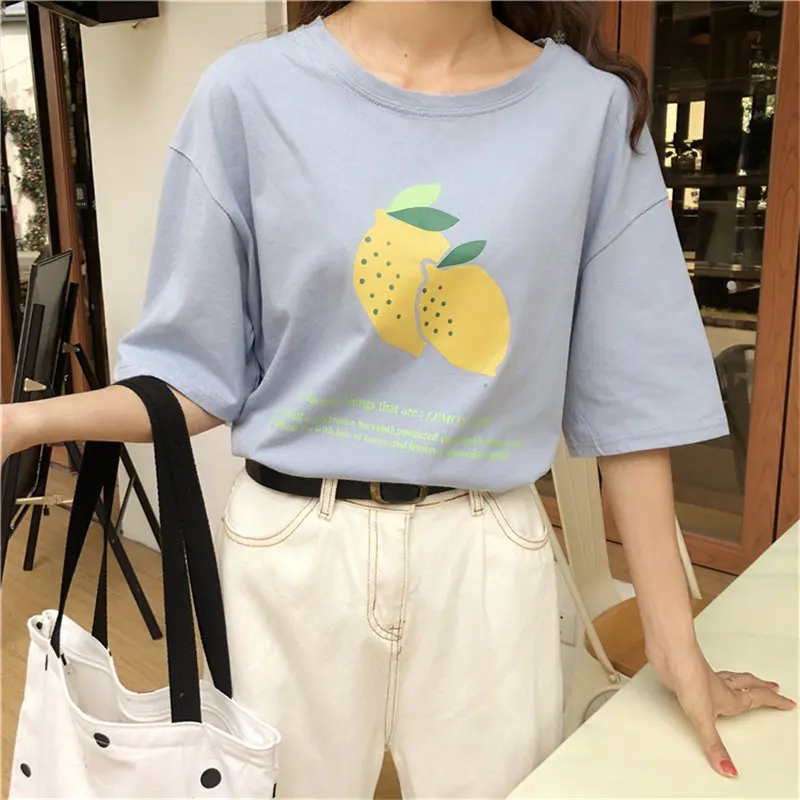 Новинка корейский принт Hzirip Стильная летняя свободная Универсальная женская