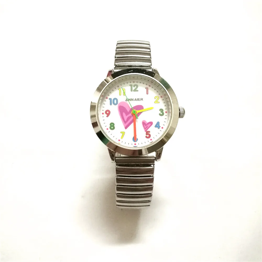 Часы женские кварцевые с мультяшным 3d-рисунком милые повседневные для детей