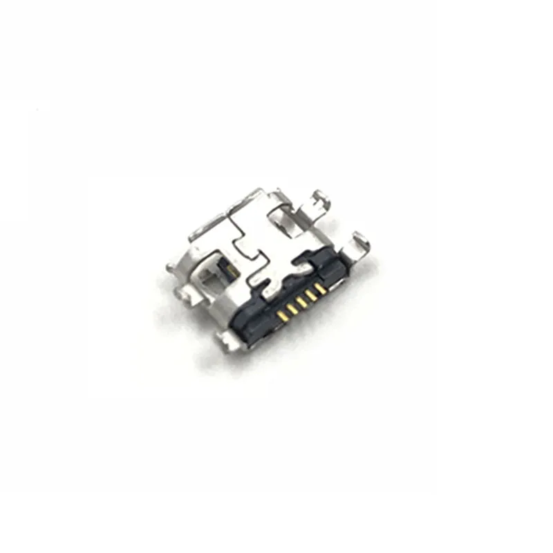 50 шт. разъем Micro USB 5pin B типа мама|Шлейфы для мобильных телефонов| |
