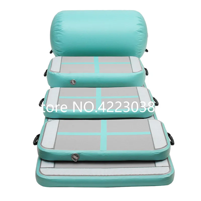 Бесплатная доставка набор (6 шт.) надувной воздушный трек гимнастический коврик