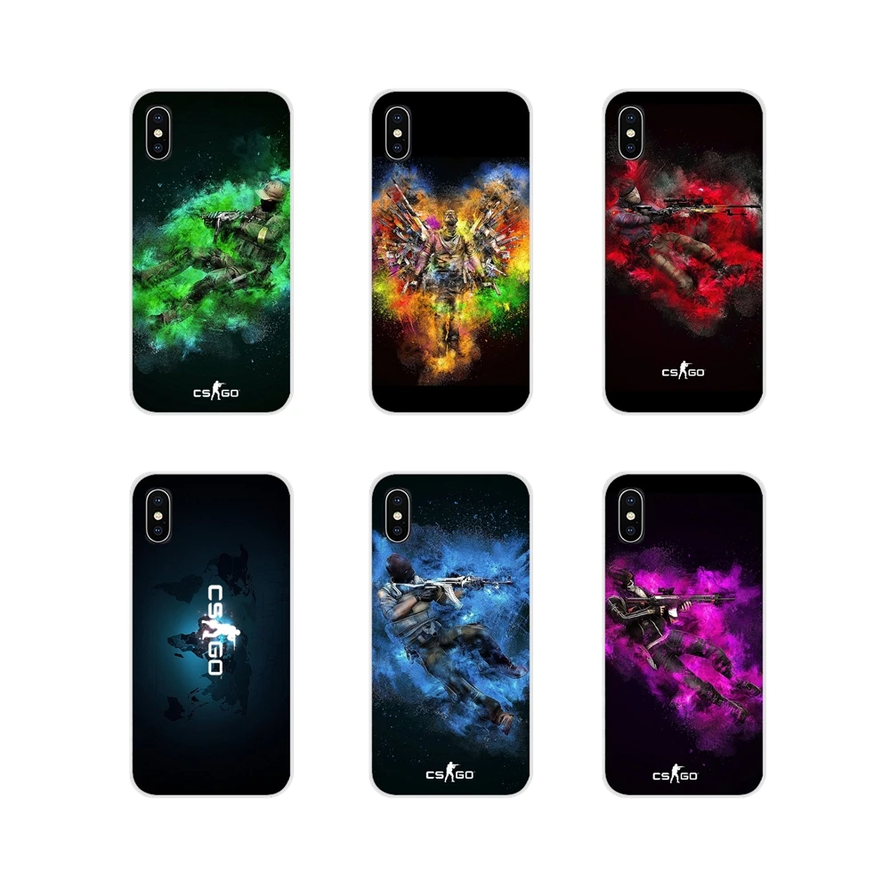 Чехлы для мобильного телефона Counter Strike CS Go мягкие прозрачные чехлы Oneplus 3T 5T 6T Nokia 2 3