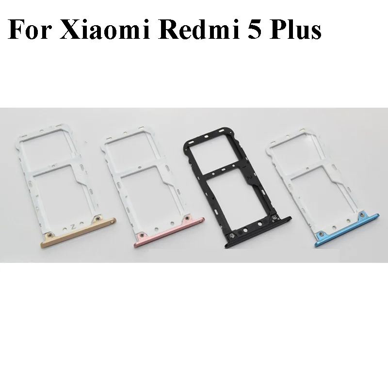 2 шт. для Xiaomi Redmi mi 5 Plus лоток sim карты + карт памяти Micro SD Держатель Слот адаптер