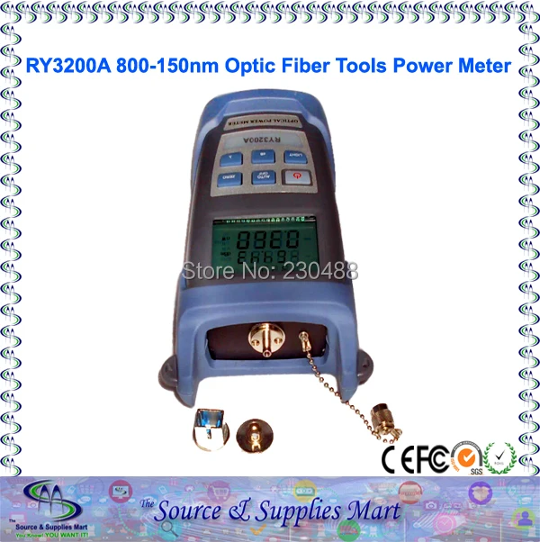 Portable Optical Power Meter For Optic Fiber Networks + LCD Display -70~+10dBm | Мобильные телефоны и аксессуары