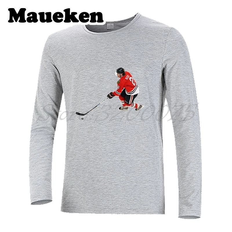 Мужская футболка с длинным рукавом Duncan Keith 2 Chicago канадская одежда Blackhawk на осень и