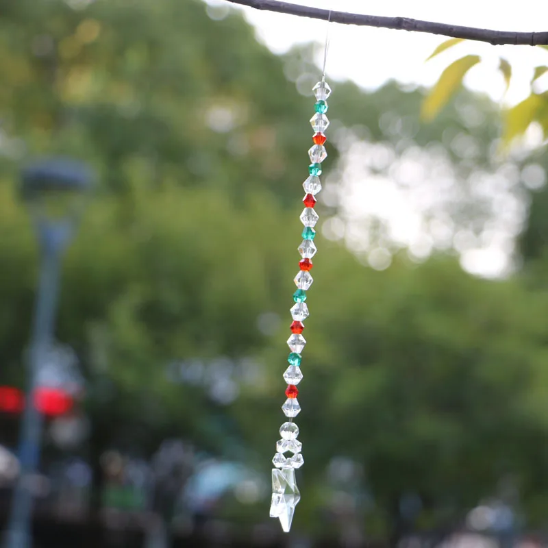 1 шт. радужная хрустальная звезда ловец солнца люстра призмы подвеска ручная