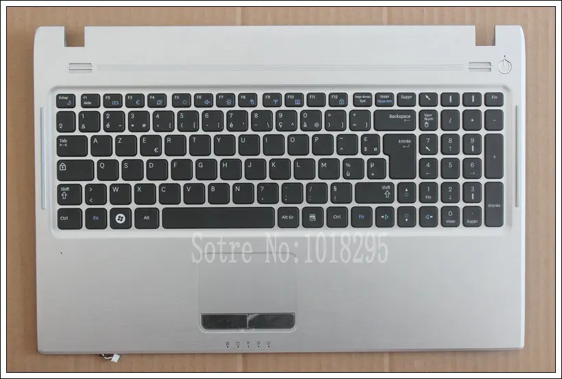 Новый чехол для Samsung NP-Q530 Q530 Q530-Aura Star Q530-JT01 Подставка рук Французский FR Клавиатура