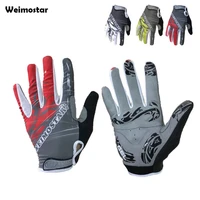 weimostar team team anti slip gel ciclismo winter outdoor sports cycling gloves bike bicycle full finger gloves