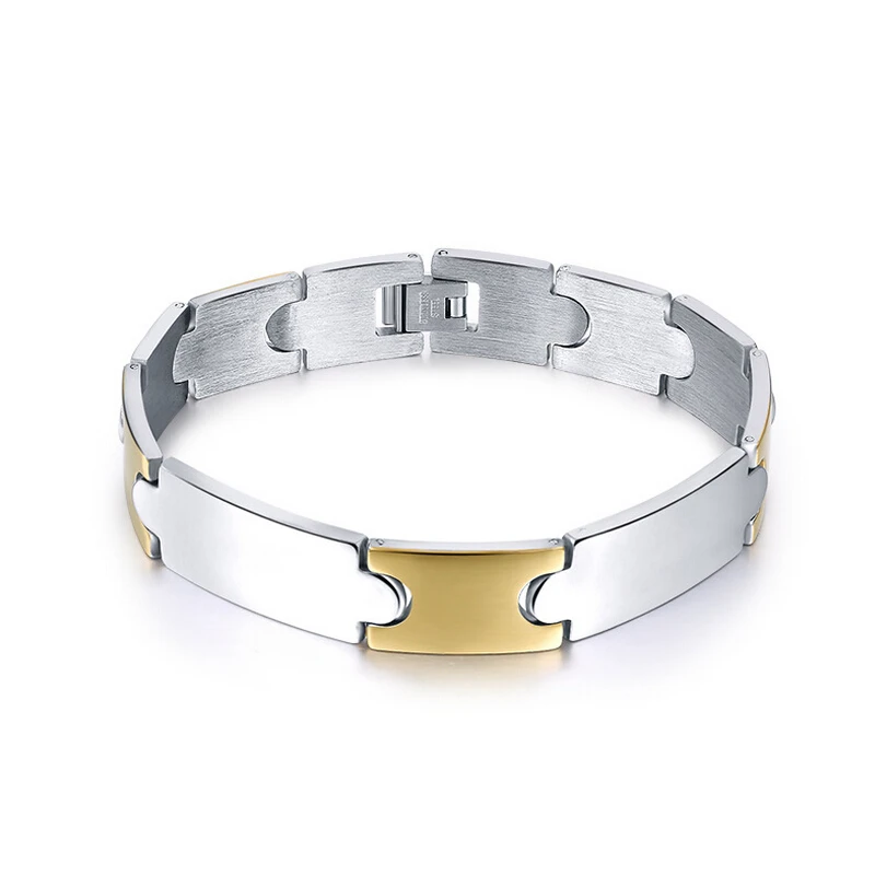 361 Нержавеющая сталь позолота Для мужчин браслет | Украшения и аксессуары
