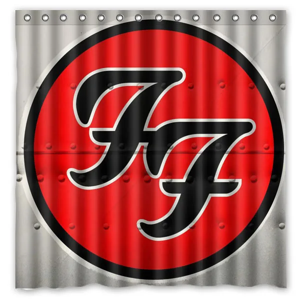 Индивидуальные Водонепроницаемый Ванная комната Foo бойцов занавески для душа