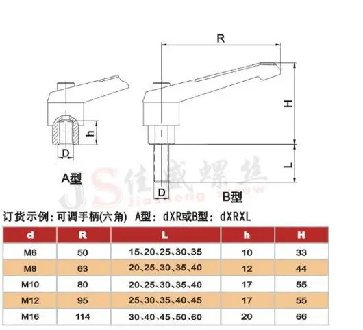 2 шт. M8 регулируемые винты для затяжки ручного винта из нержавеющей стали 7