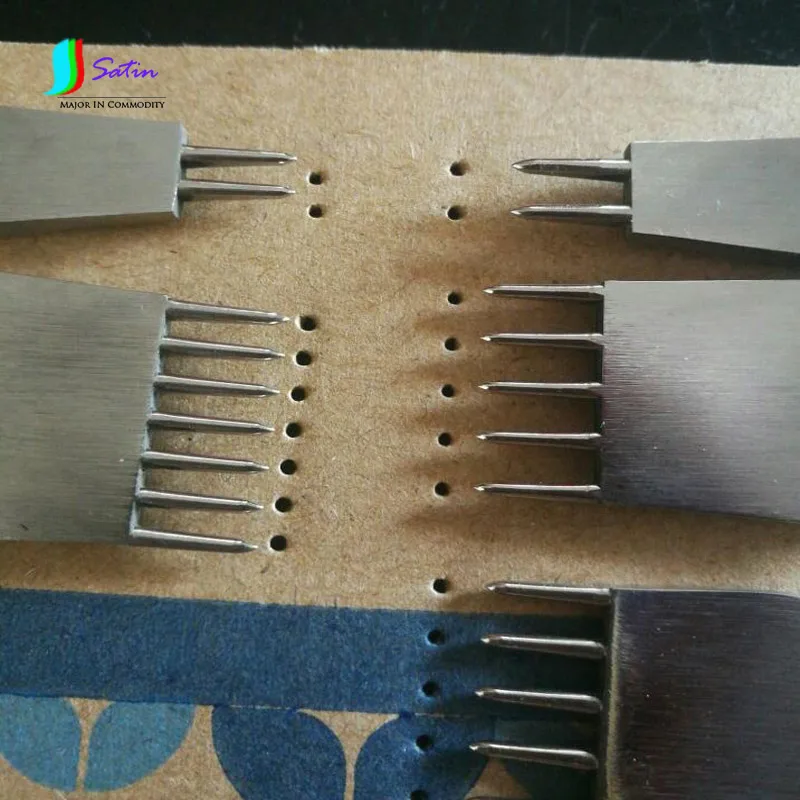 Набор инструментов для перфорации и шитья кожи S0685H отверстие круглой формы